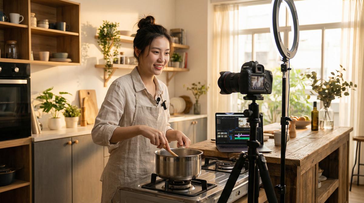 捷克街头视频-美食VLOG视频